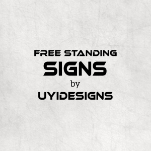 Free Standing Signs