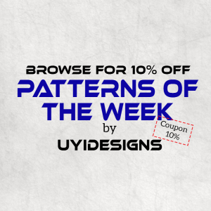 Patterns of the week - 10% off